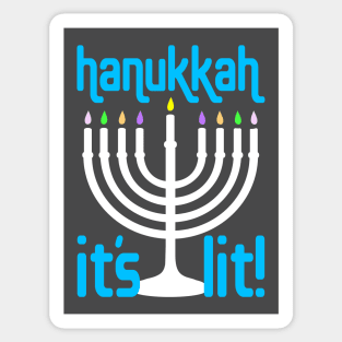 Hanukkah: It's Lit! Sticker